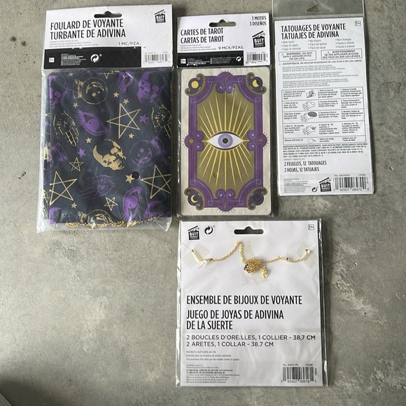 Fortune Teller Costume Kit Accessories! New! - Picture 2 of 2